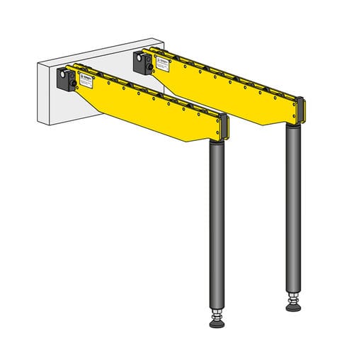 Съемное крепление с регулируемыми ножками - 8.18351 series - Römheld GmbH Friedrichshütte - для перемещения инструментов для прессов
