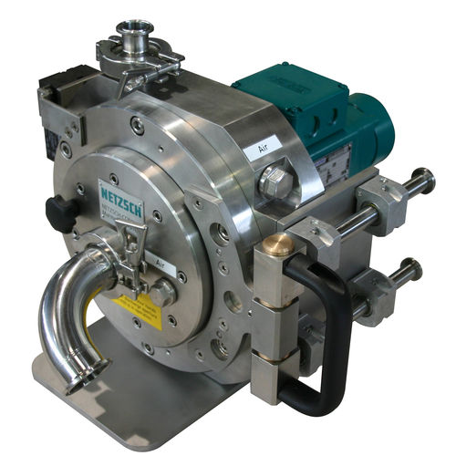 Спиральная дробилка со струями воздуха - ConJet® series - NETZSCH Grinding & Dispersing - горизонтальная / компактная / для измельчения сухим способом