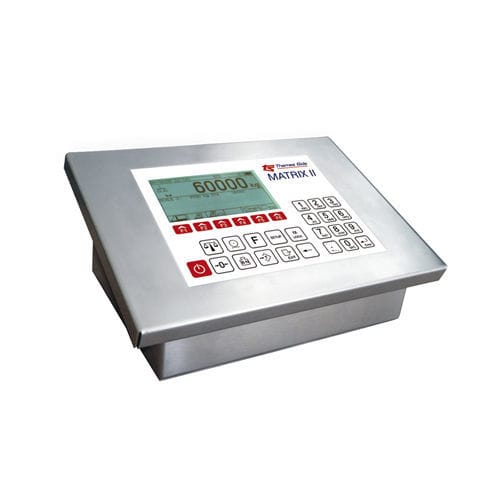 Цифровой весовой индикатор / контроллер - MATRIX 2   - Thames Side Sensors - для установки на панель / из нержавеющей стали / релейный