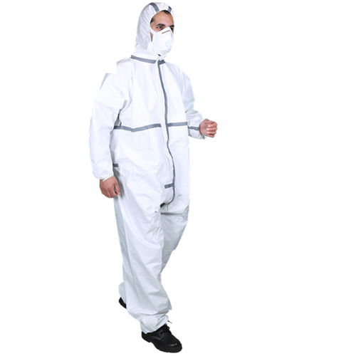 Рабочий рабочий костюм - WLO3001 - Hubei Wanli Protective Products Co., Ltd. - тип 4/5/6 / антистатический / из микропористой ткани