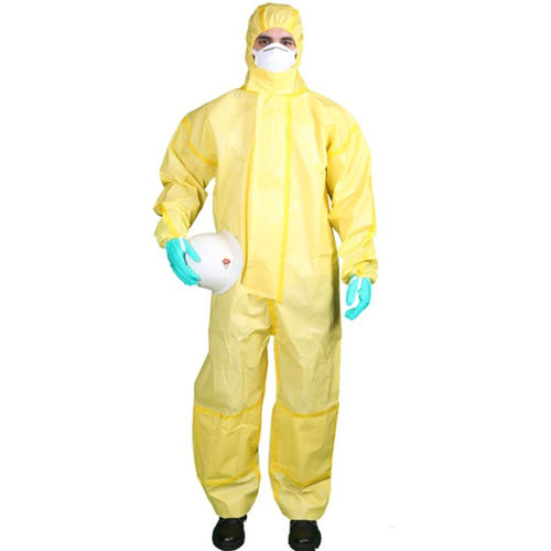 Рабочий рабочий костюм - WLO3004 - Hubei Wanli Protective Products Co., Ltd. - тип 3/4/5/6 / антистатический / из полиэтилена