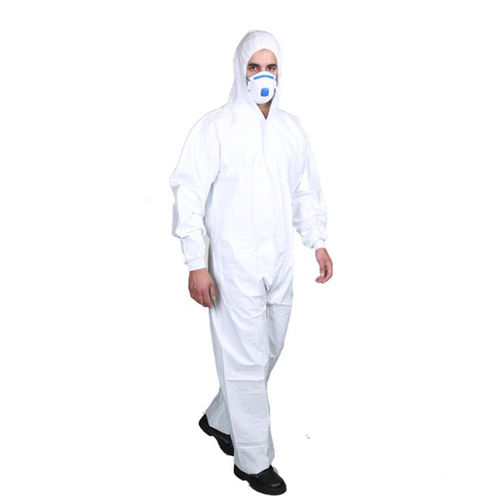 Рабочий рабочий костюм - WLO3007 - Hubei Wanli Protective Products Co., Ltd. - от химических воздействий / антистатический / из sms ткани
