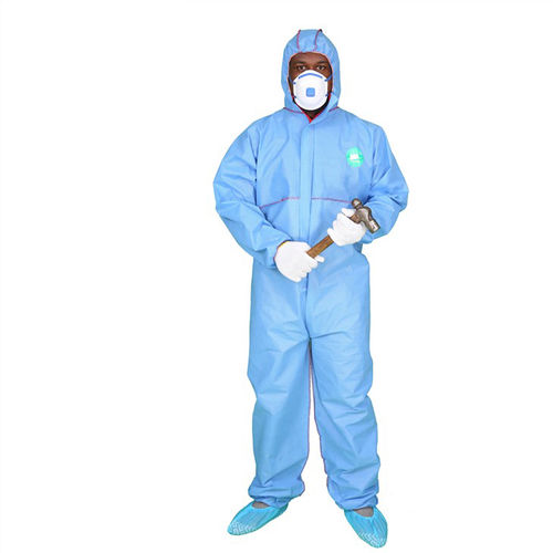 Рабочий костюм из sms ткани - WLO3008 - Hubei Wanli Protective Products Co., Ltd. - рабочий / тип 5/6 / для химической промышленности
