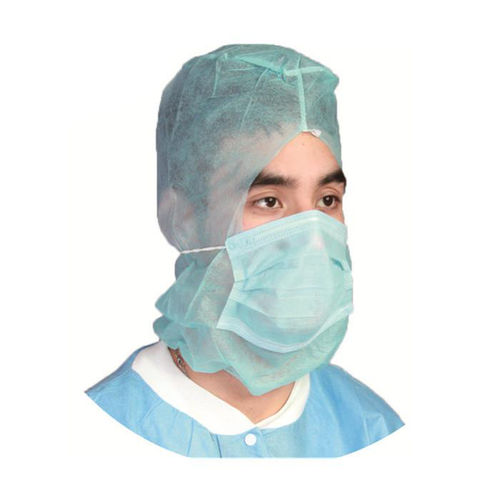 Рабочий капор - WLC1008 - Hubei Wanli Protective Products Co., Ltd. - из sms ткани / из микропористой ткани / из полипропилена