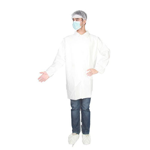 Рабочая блуза - WLL4003 - Hubei Wanli Protective Products Co., Ltd. - из sms ткани / из микропористой ткани / из полипропилена