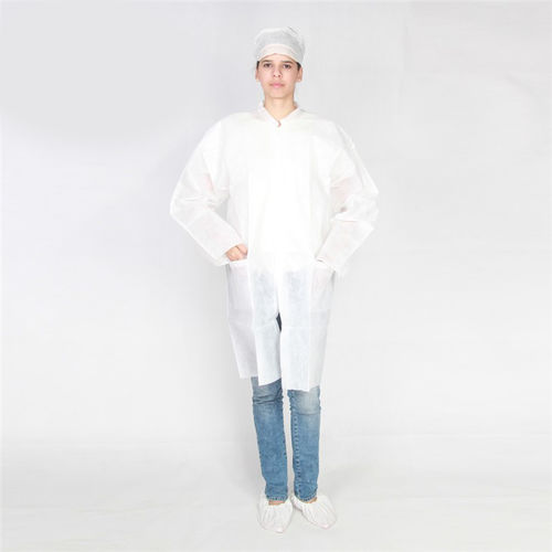 Блуза для лаборатории - Hubei Wanli Protective Products Co., Ltd. - рабочая / из sms ткани / из полипропилена