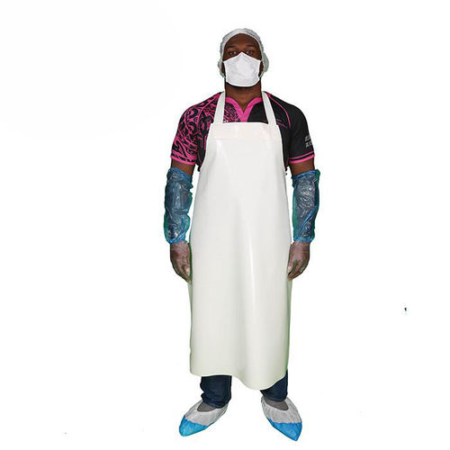 Рабочий фартук - WLP5004 - Hubei Wanli Protective Products Co., Ltd. - от химических воздействий / виниловый / для пищевой промышленности