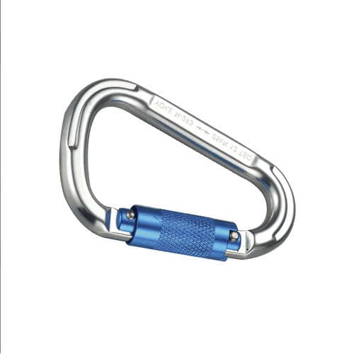 Карабин с блокировкой - JE525030 - Jinhua Jech Tools Co., Ltd. - алюминий / асимметричный