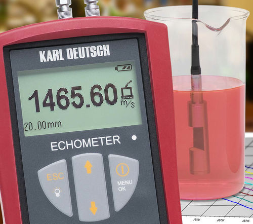 Денсиметр концентрации - ECHOMETER 1076 K - KARL DEUTSCH - переносной