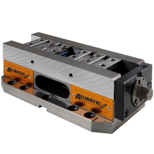 Тиски для станка - CentroGripp 125 - ALLMATIC-Jakob Spannsysteme - горизонтальный / компактный / для обработки 5 осей