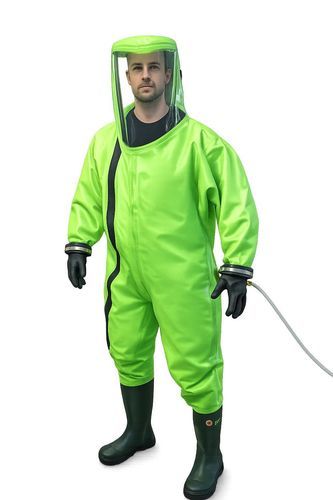 Полный рабочий костюм - GreenBarrier Suit (BSL-4) - Pflüger Safety GmbH & Co. KG - рабочий / газонепроницаемый / для лаборатории