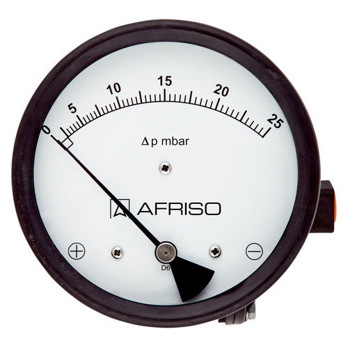 Дифференциальный манометр - AFRISO-EURO-INDEX - со шкалой / NPT 1/8 / из латуни