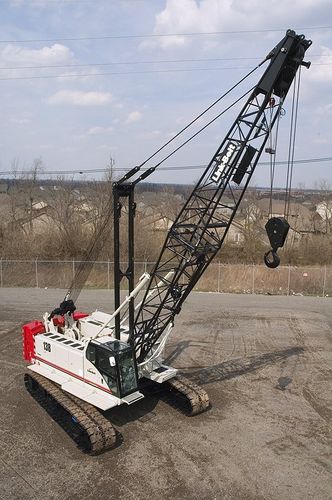 Гусеничный башенный кран - 138 HSL - Link-Belt - со стрелой / решетка / для строительства