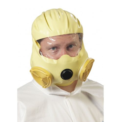 Одноразовая защитная маска - CE200 series - RSG Safety B.V. - на все лицо / желтая / без латекса