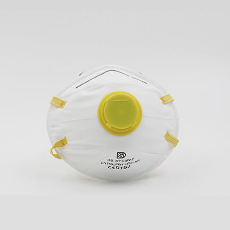 Одноразовая защитная маска - DTC3W-F NR - Shanghai Dasheng Health Products Manufacture Co., Ltd. - FFP1 / фильтрующая / с клапаном