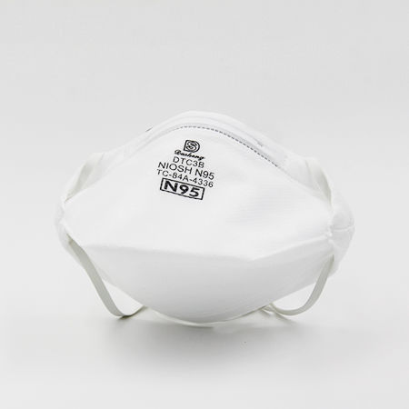 Одноразовая защитная маска - DTC3B N95 - Shanghai Dasheng Health Products Manufacture Co., Ltd. - фильтрующая / с клапаном