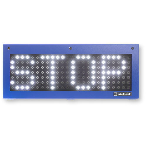 Табло LED - SX602 series - Siebert Industrieelektronik GmbH - буквенно-цифровое / цифровое / с точечной матрицей