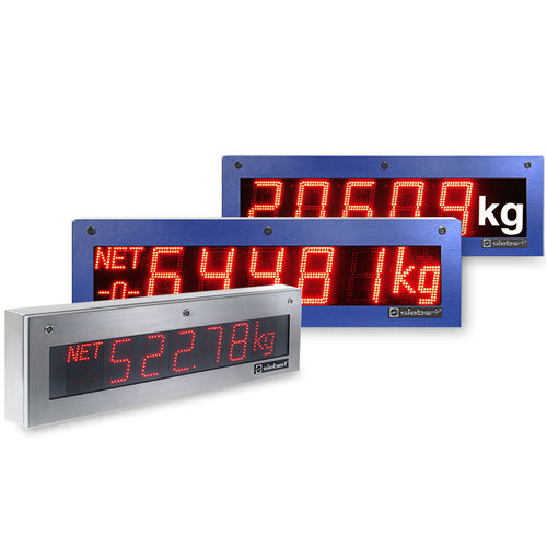 Табло для установок взвешивания - S302 series - Siebert Industrieelektronik GmbH - LED / цифровое / цветное