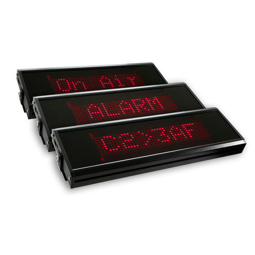 Табло LED - TextLine One TL105-06.0R-A0-USB - Siebert Industrieelektronik GmbH - буквенно-цифровое / с точечной матрицей / цифровое
