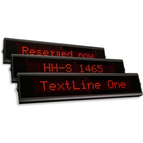 Табло LED - TextLine One TL105-13.0R-A0-USB - Siebert Industrieelektronik GmbH - буквенно-цифровое / с точечной матрицей / цифровое