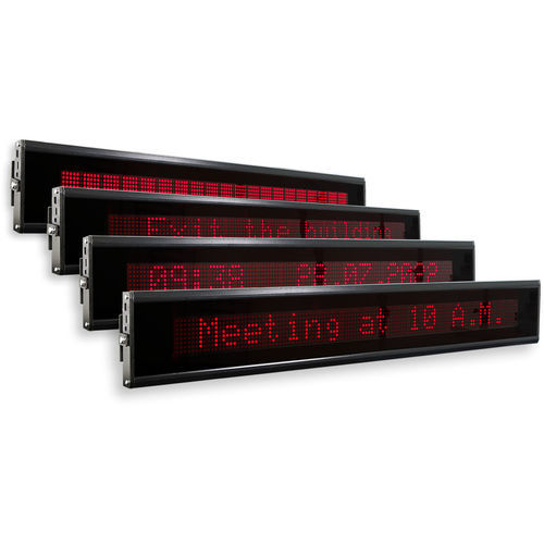 Табло LED - TextLine One TL105-20.0R-A0-USB - Siebert Industrieelektronik GmbH - буквенно-цифровое / с точечной матрицей / цифровое