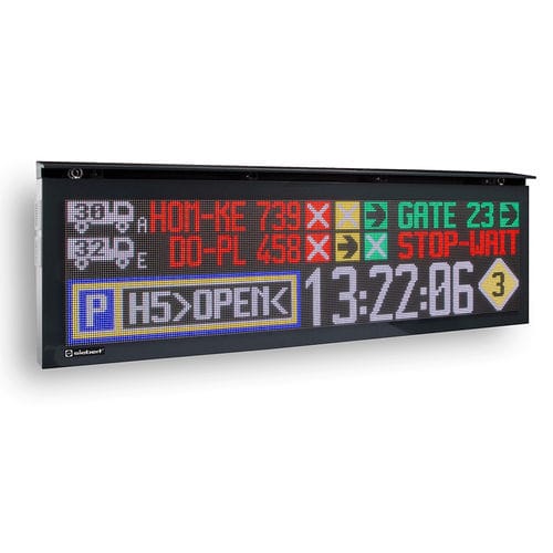Табло LED - XC55 series - Siebert Industrieelektronik GmbH - буквенно-цифровое / цифровое / с точечной матрицей