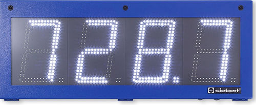 Табло LED - S302 series - Siebert Industrieelektronik GmbH - цифровое / цветное / с 1 линией