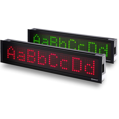 Табло LED - SX202 series - Siebert Industrieelektronik GmbH - буквенно-цифровое / цифровое / цветное