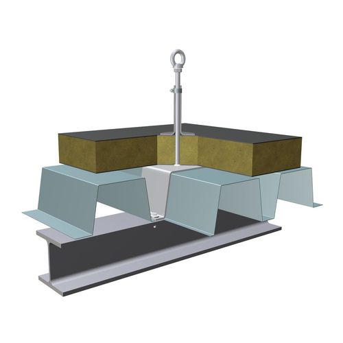 Бетонное анкерное страховочное устройство - ASP EV 8 - ST QUADRAT Fall Protection SA - для стали / для дерева