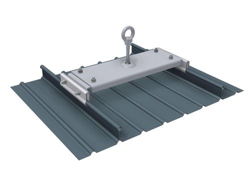 Анкерное страховочное устройство для стали - FALZ-PLUS series - ST QUADRAT Fall Protection SA - для кровли