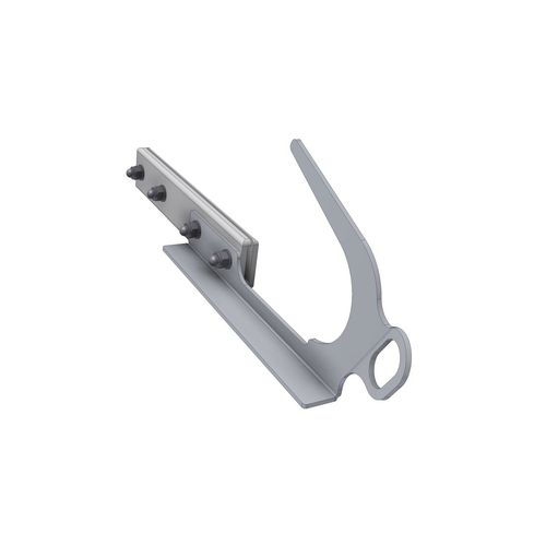 Крюк для кровли - SDH-FALZ - ST QUADRAT Fall Protection SA - с предохранителем