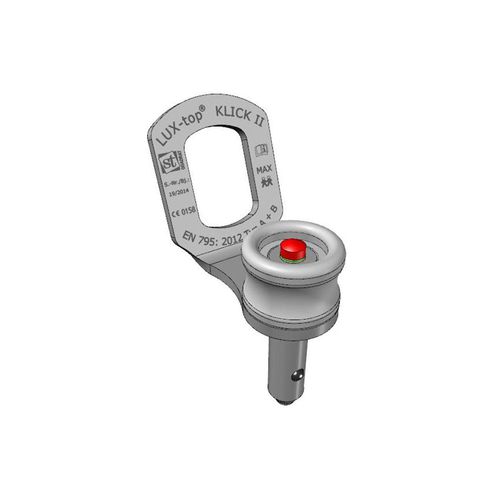 Анкерное страховочное устройство из нержавеющей стали - KLICK II - ST QUADRAT Fall Protection SA - для стали / бетонное