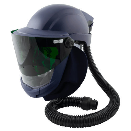 Каска для сварщика - SR 588-1/SR 580 - Sundström Safety AB - EN 397 / EN 166 / синяя