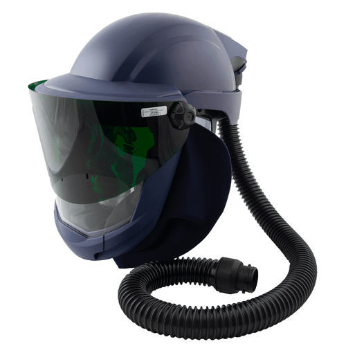Каска для сварщика - SR 588-2/SR 580 - Sundström Safety AB - EN 397 / EN 166 / синяя