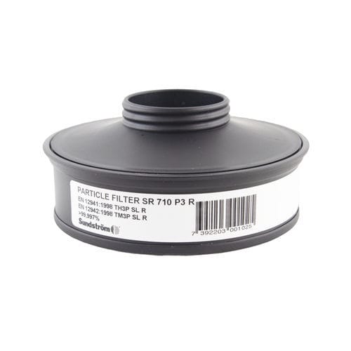 Фильтр для твердых частиц - SR 710 P3 R - Sundström Safety AB - промышленный / из ABS / из поликарбоната
