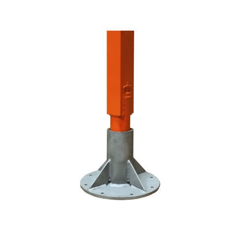 Опора проводника - Tuff Built Products Inc. - из стали / с фланцем / фиксированная
