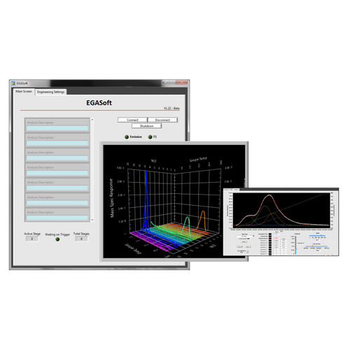Программное обеспечение для масс-спектрометрии - EGAsoft - Hiden Analytical - анализа данных / анализа процесса / сбора / анализа данных