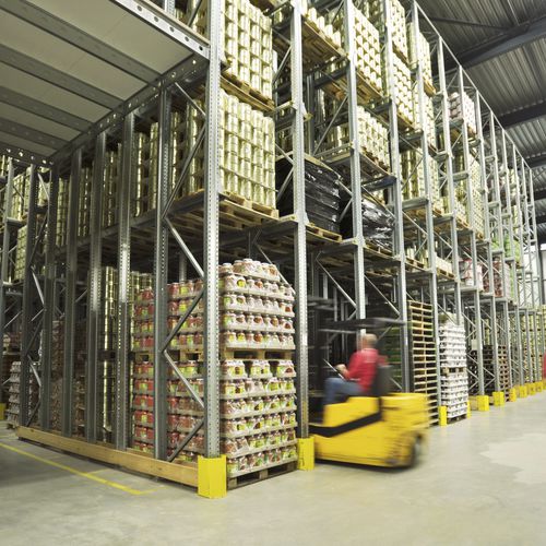 Стеллаж для высоких нагрузок - Drive-In Pallet Racking - Dexion - с поддоном