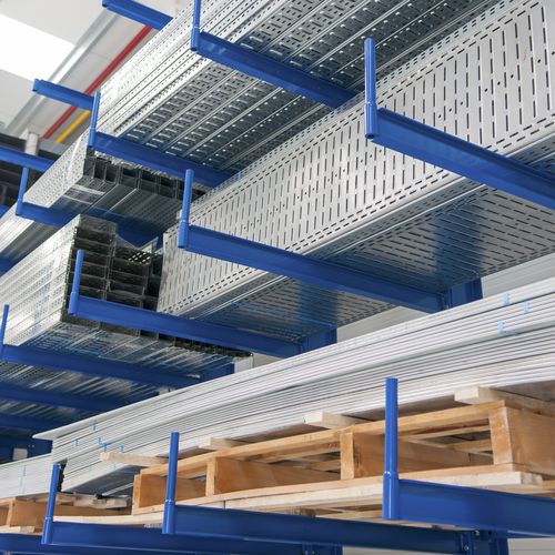Консольный стеллаж - Heavy Duty Cantilever - Dexion - модульный / для длинномерных грузов / из стали