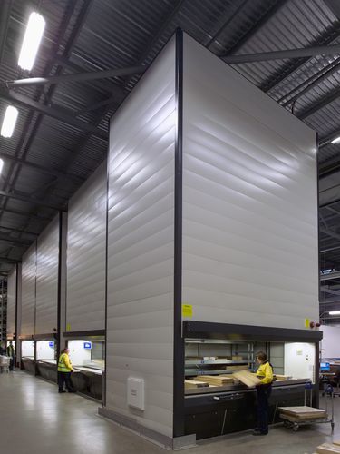 Автоматический блок для хранения - TORNADO Vertical Storage Machine - Dexion