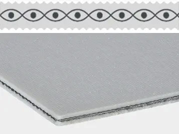 Гибкая конвейерная лента - RR 12E-14 HC+ FSTR - Forbo Siegling GmbH - среда / из каучука / из ткани