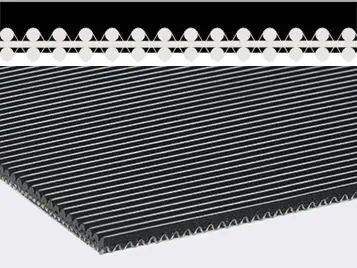 Конвейерная лента из полиэстера - EL 0/V10 LG-SE - Forbo Siegling GmbH - из ткани / промышленная / черная