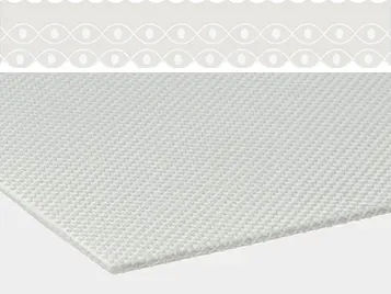 Конвейерная лента из полиуретана - E 4/2 U0/R2 STR-HACCP-FF - Forbo Siegling GmbH - из каучука / промышленная / белая