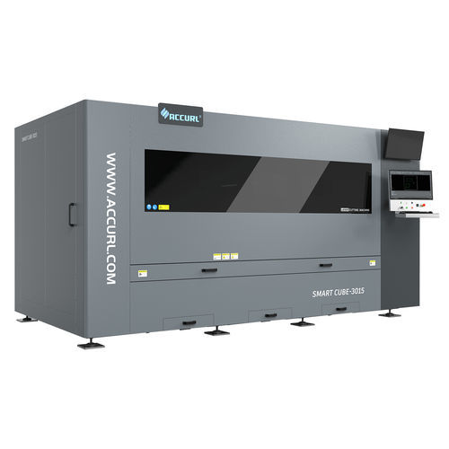 Станок для резки волоконный лазер - SMART Cube - Accurl Machine Tools - лазер 2D / для алюминия / для нержавеющей стали