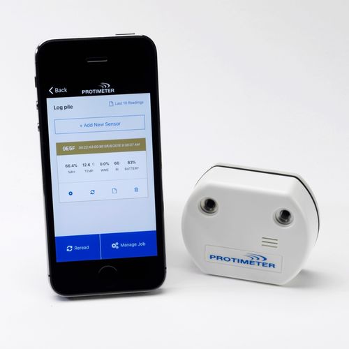 Регистратор данных для измерения температуры - BLE® - PROTIMETER - влажности / для измерения относительной влажности / влажности