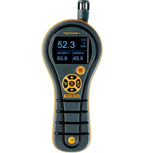 Гигрометр для материалов - HYGROMASTER® L series - PROTIMETER - с дисплеем LCD / переносной / с точкой росы