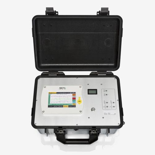 Регистратор данных расхода воздуха - S551 - SUTO iTEC GmbH - с экраном / с питанием от аккумулятора / многоканальный