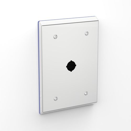 Корпус для нажимной кнопки - PH-PB1-50-P316-22.5 - Electrix International Ltd - с утопленным монтажом / прямоугольный / из полированной нержавеющей стали