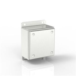 Корпус для DIN-рейки - SL-TCE10-S316 BK - Electrix International Ltd - квадратный / из нержавеющей стали / для фармацевтической промышленности