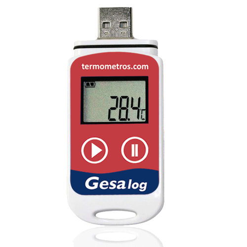 Регистратор данных для измерения температуры - GesaLog series - GESA TERMOMETROS - USB / для контроля / для морозильной камеры